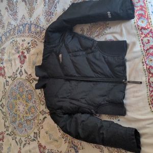 The North Face cropped xs puffer jacket